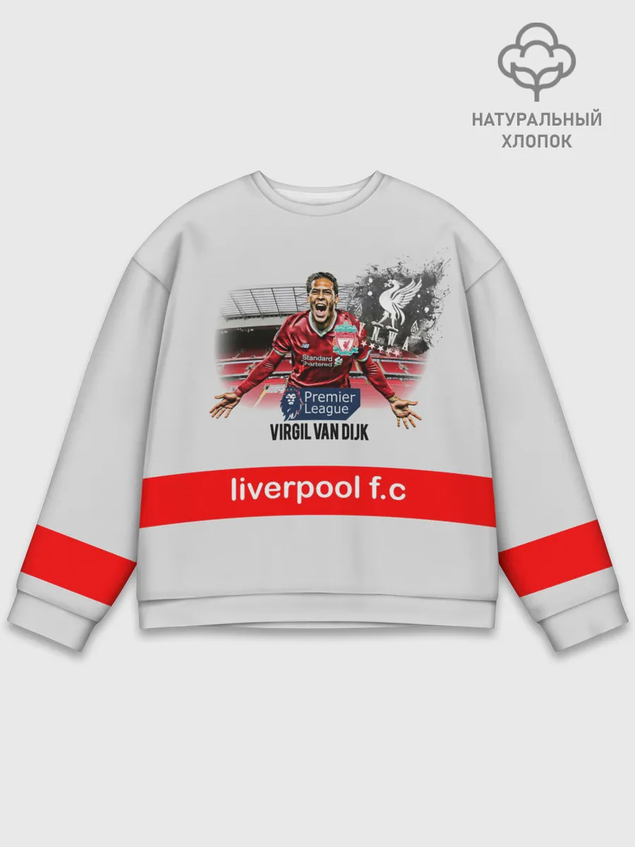 Мужской свитшот базовый / Вирджил ван Дейк YNWA