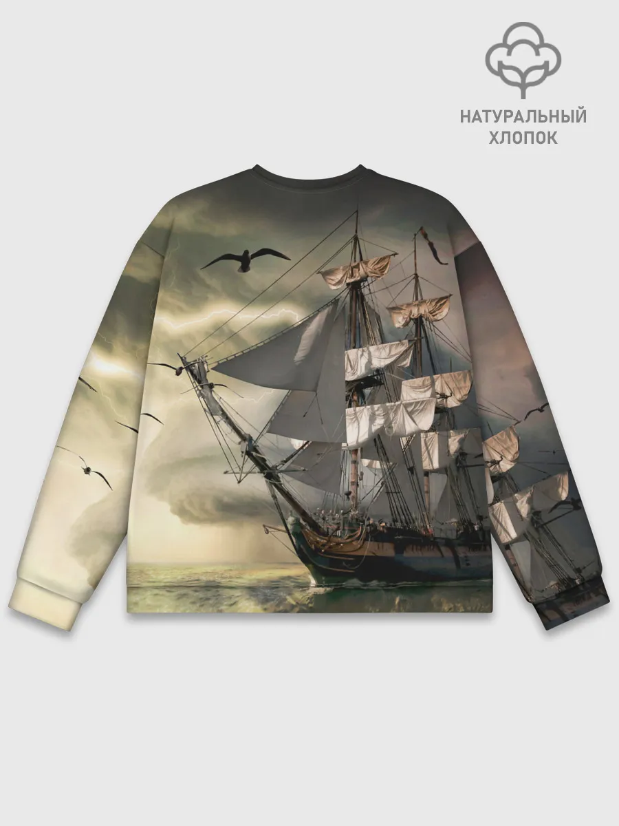 Мужской свитшот базовый / Парусник