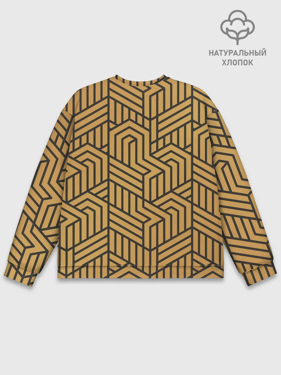 Мужской свитшот базовый / ВЕЛИКИЙ ГЕТСБИ LUXERY VINTAGE