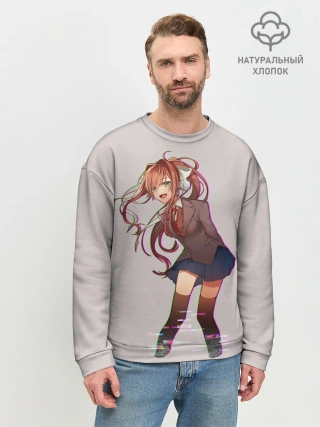 Мужской свитшот базовый / Cyber Monika