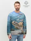 Мужской свитшот базовый / Морская черепаха
