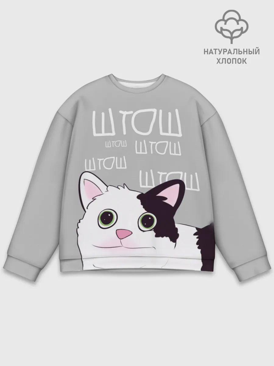 Мужской свитшот базовый / штош