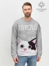 Мужской свитшот базовый / штош
