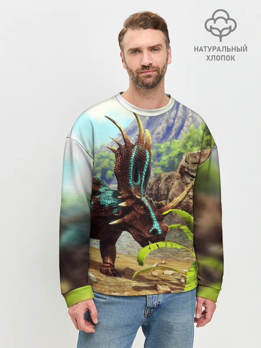 Мужской свитшот базовый / Ark Survival | АРК СУРВИВАЛ