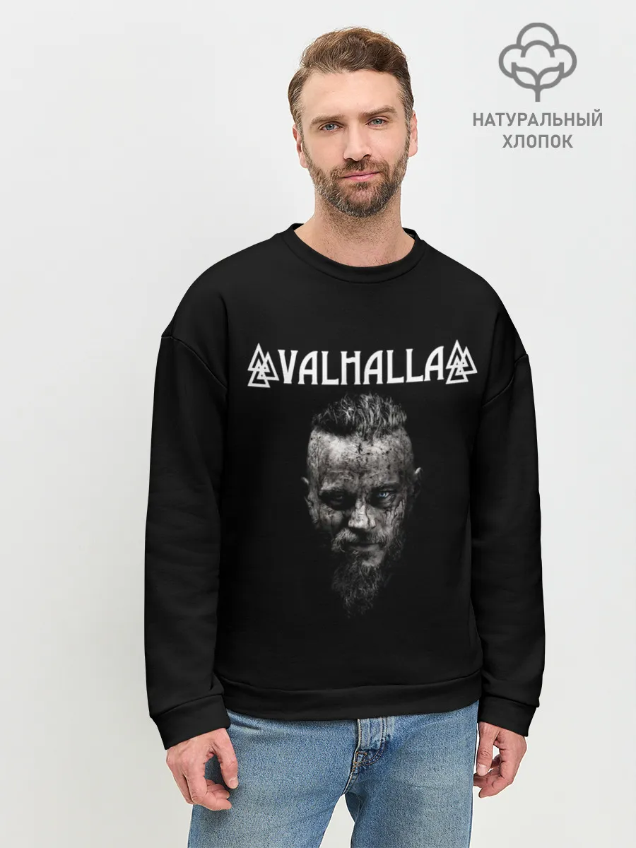 Мужской свитшот базовый / Конунг Рагнар
