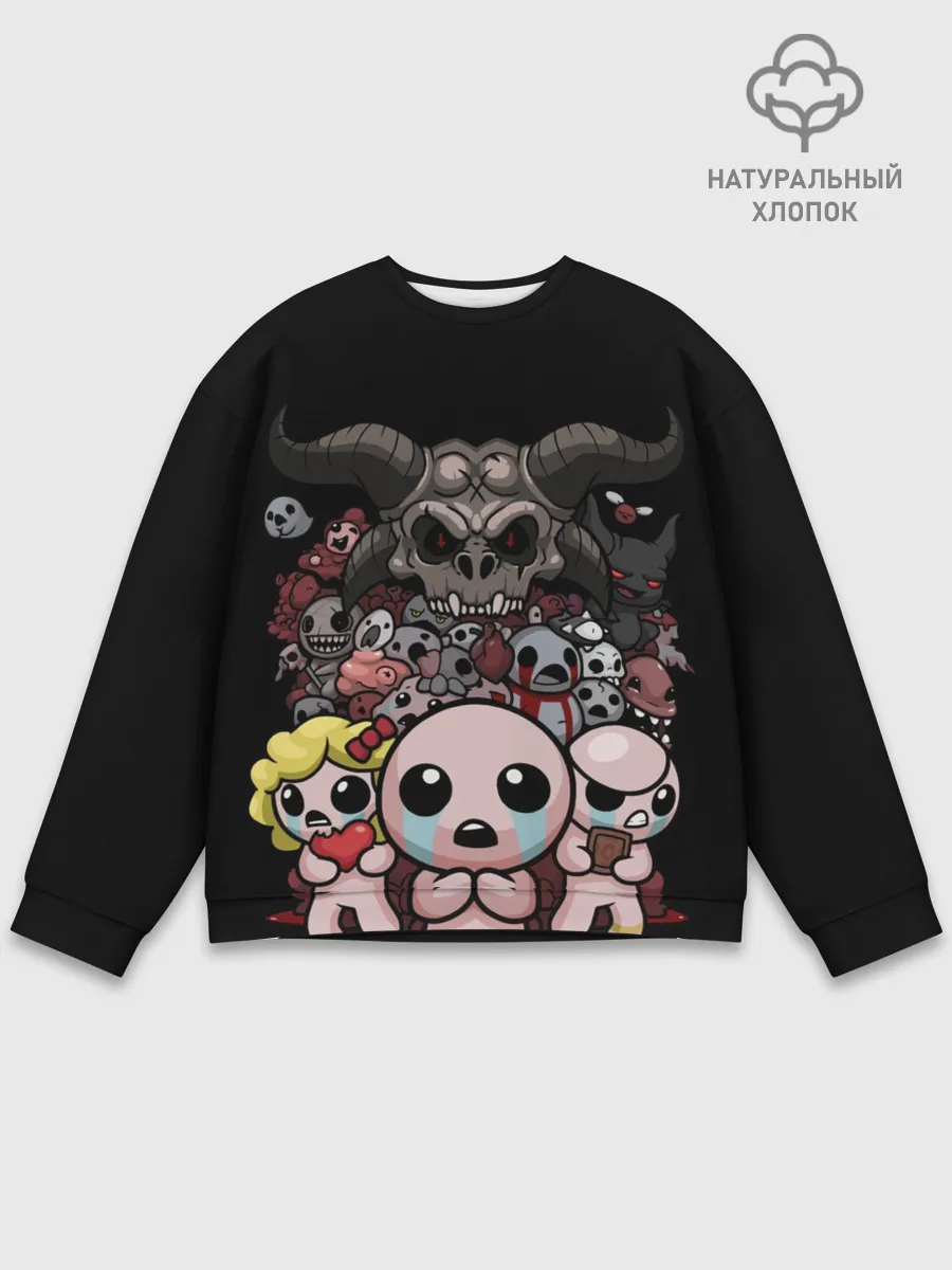 Мужской свитшот базовый / The Binding of isaac | bosses