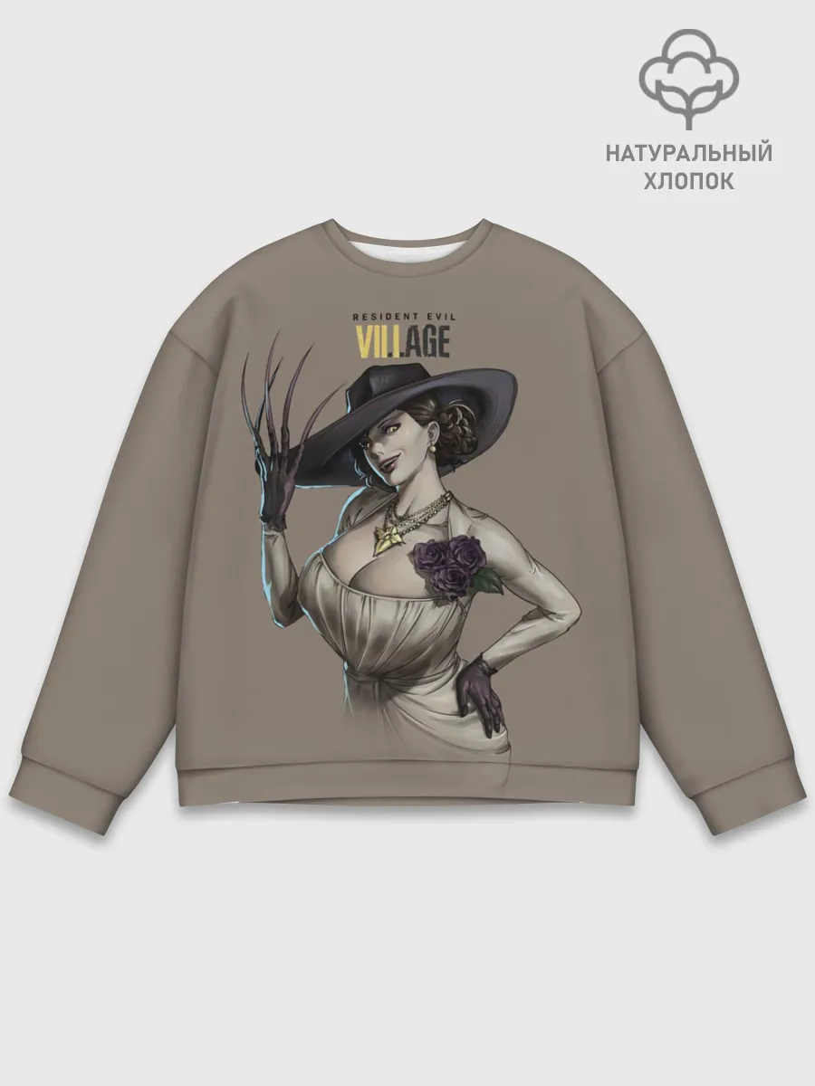 Мужской свитшот базовый / Resident Evil Lady Dumitrescu