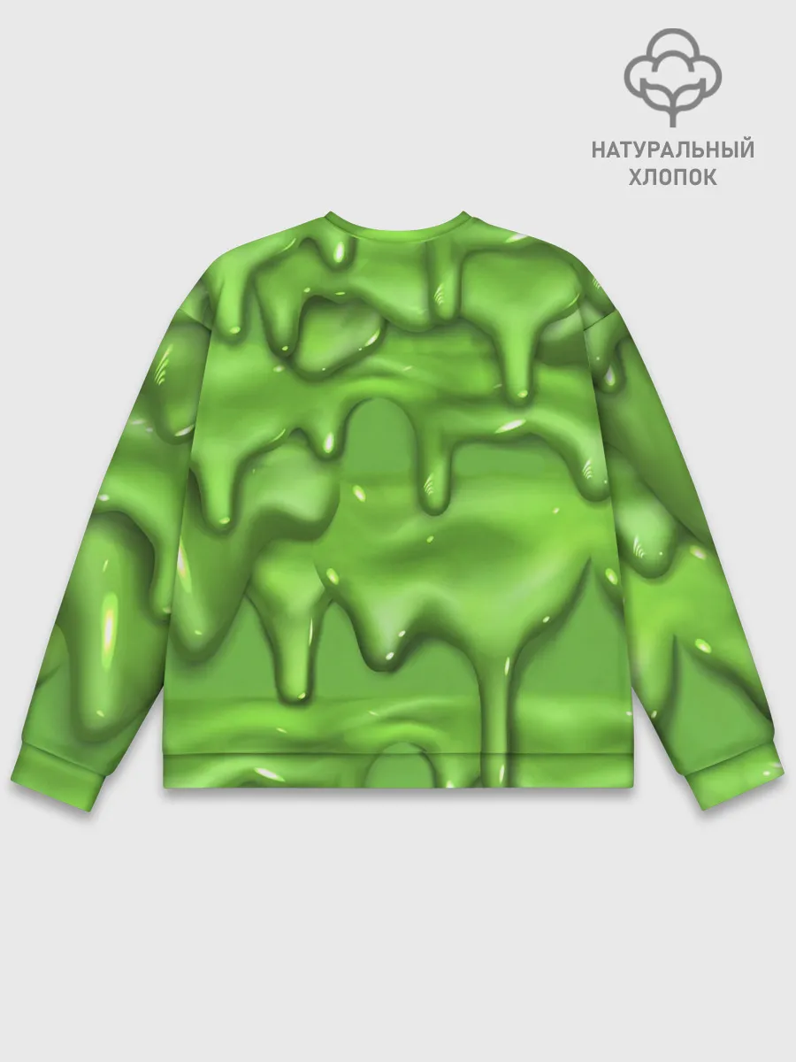 Мужской свитшот базовый / Green Slime