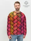 Мужской свитшот базовый / Colorful weave