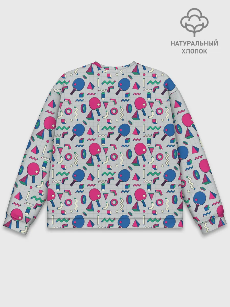 Мужской свитшот базовый / Настольный Теннис