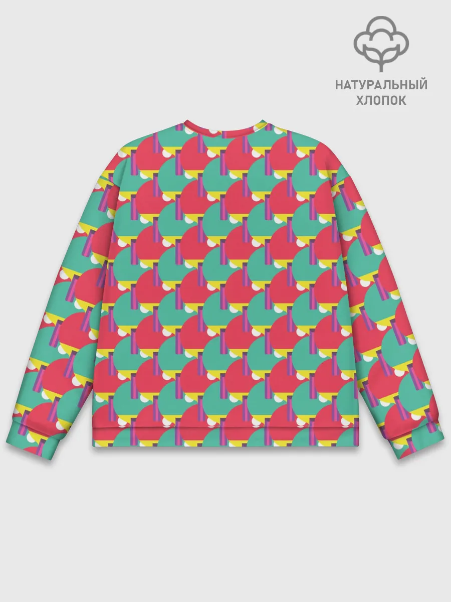 Мужской свитшот базовый / Пинг-понг