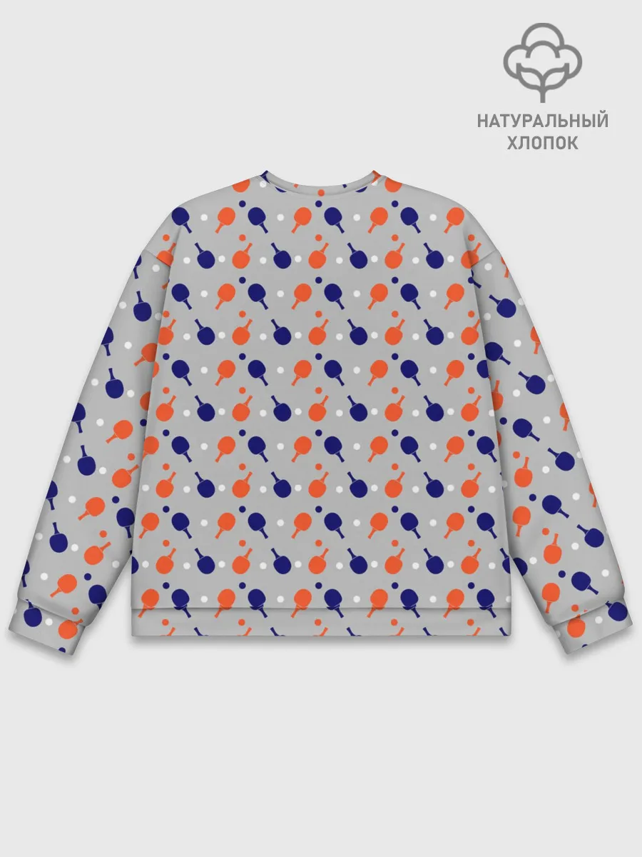 Мужской свитшот базовый / Пинг-понг