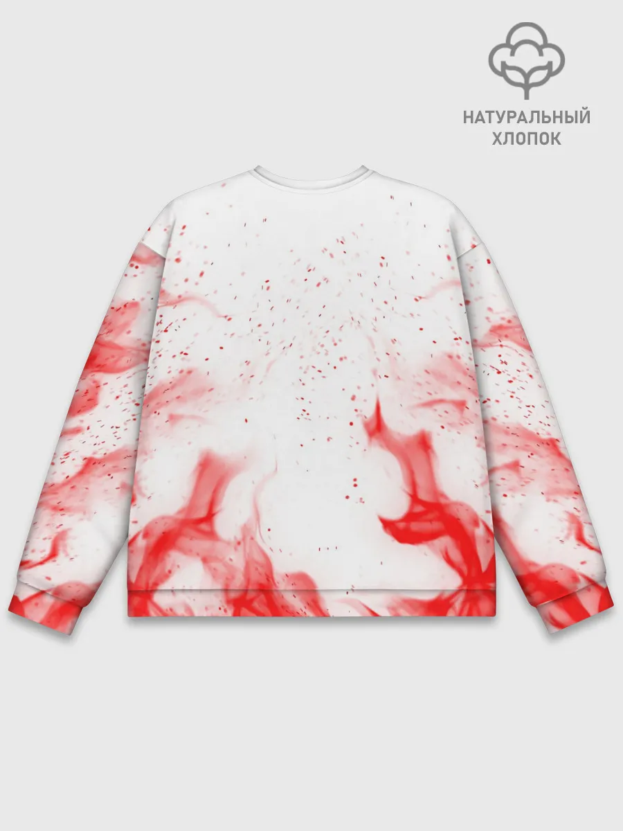 Мужской свитшот базовый / РОБЕРТ ЛЕВАНДОВСКИ / БАВАРИЯ