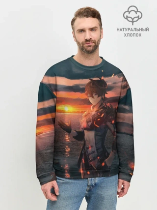 Мужской свитшот базовый / Tartaglia art