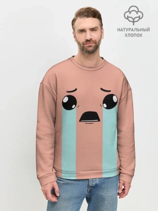 Мужской свитшот базовый / Crying Isaac