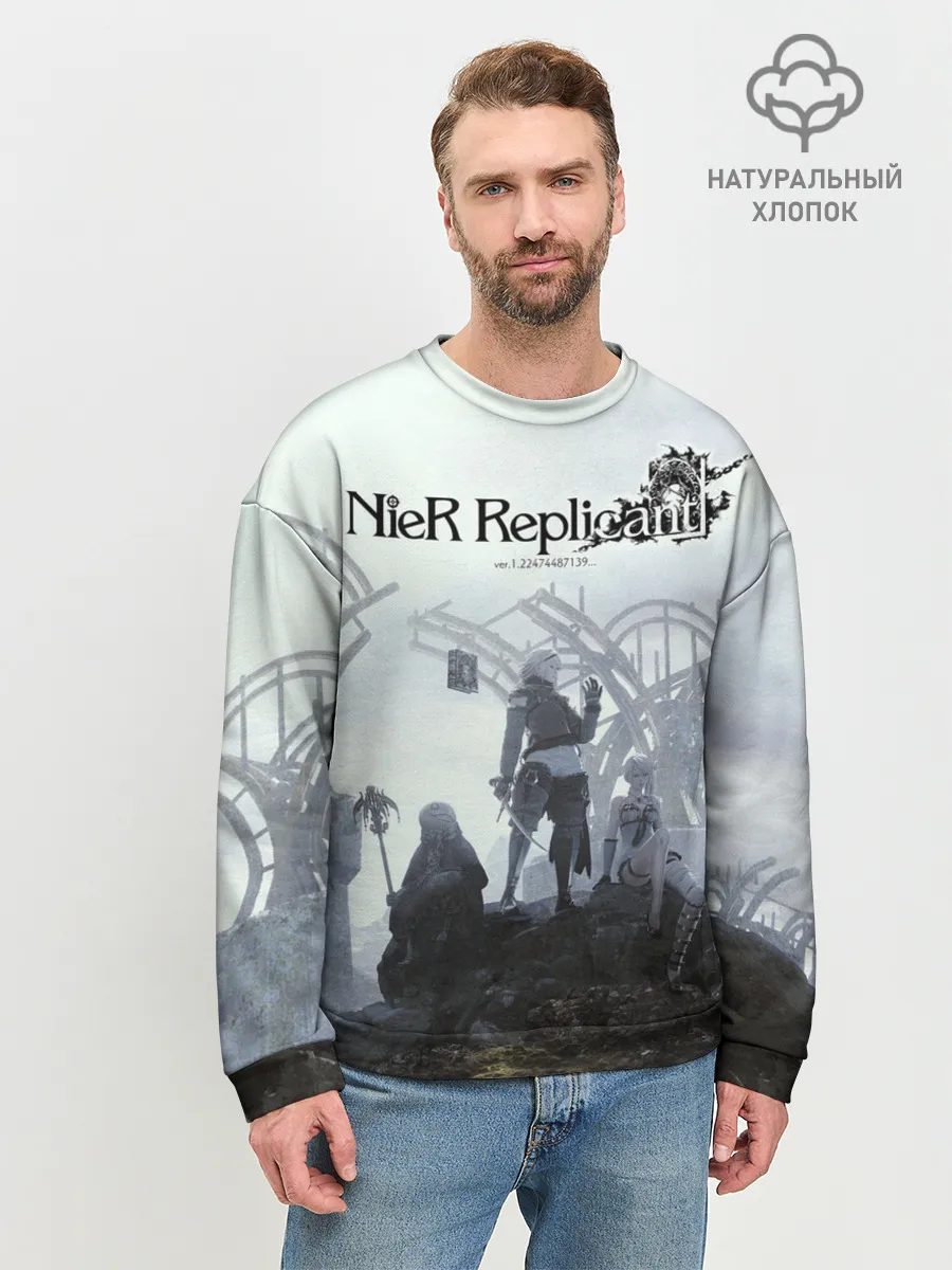 Мужской свитшот базовый / NieR Replicant