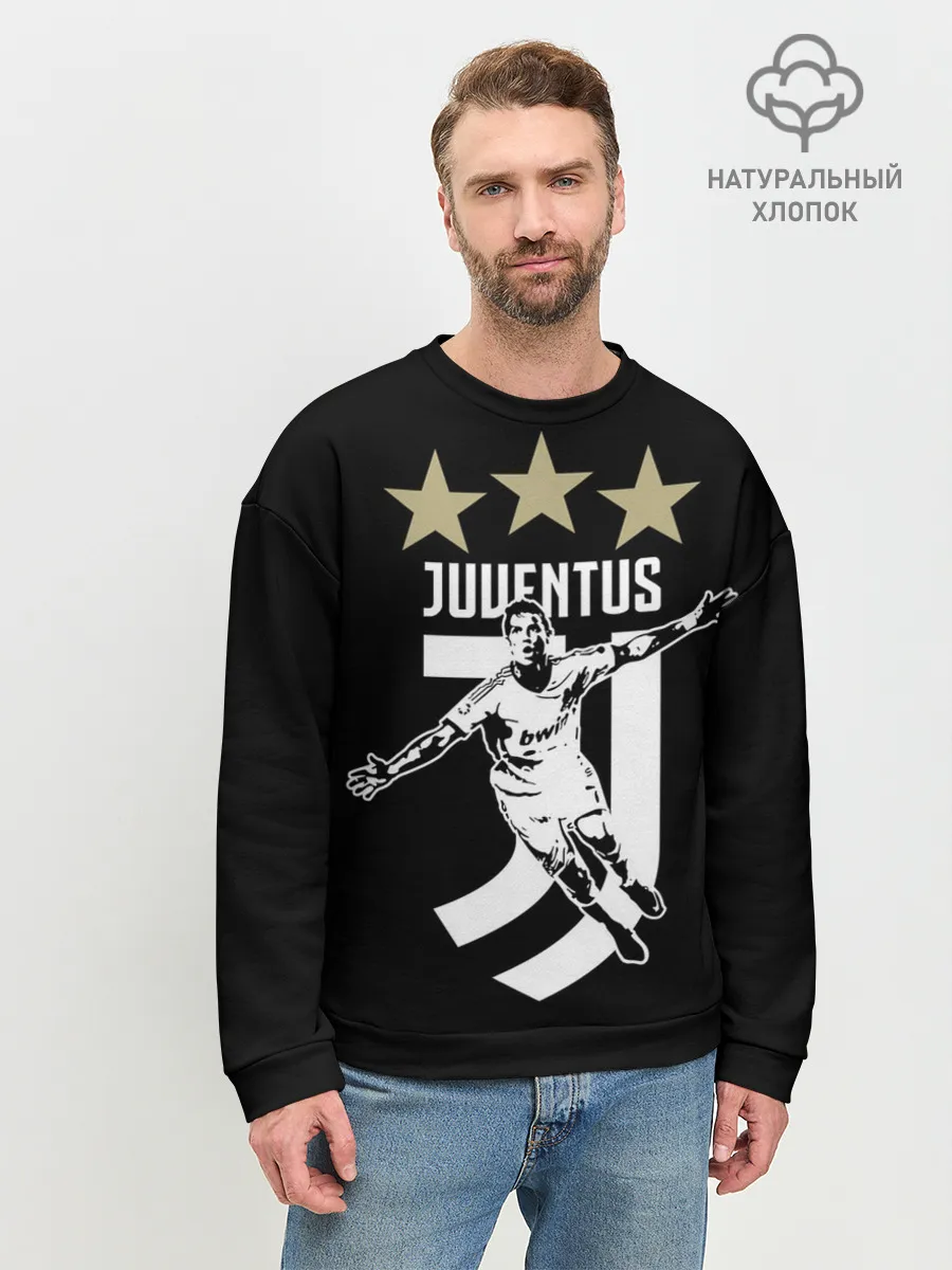 Мужской свитшот базовый / Криштиану Роналду