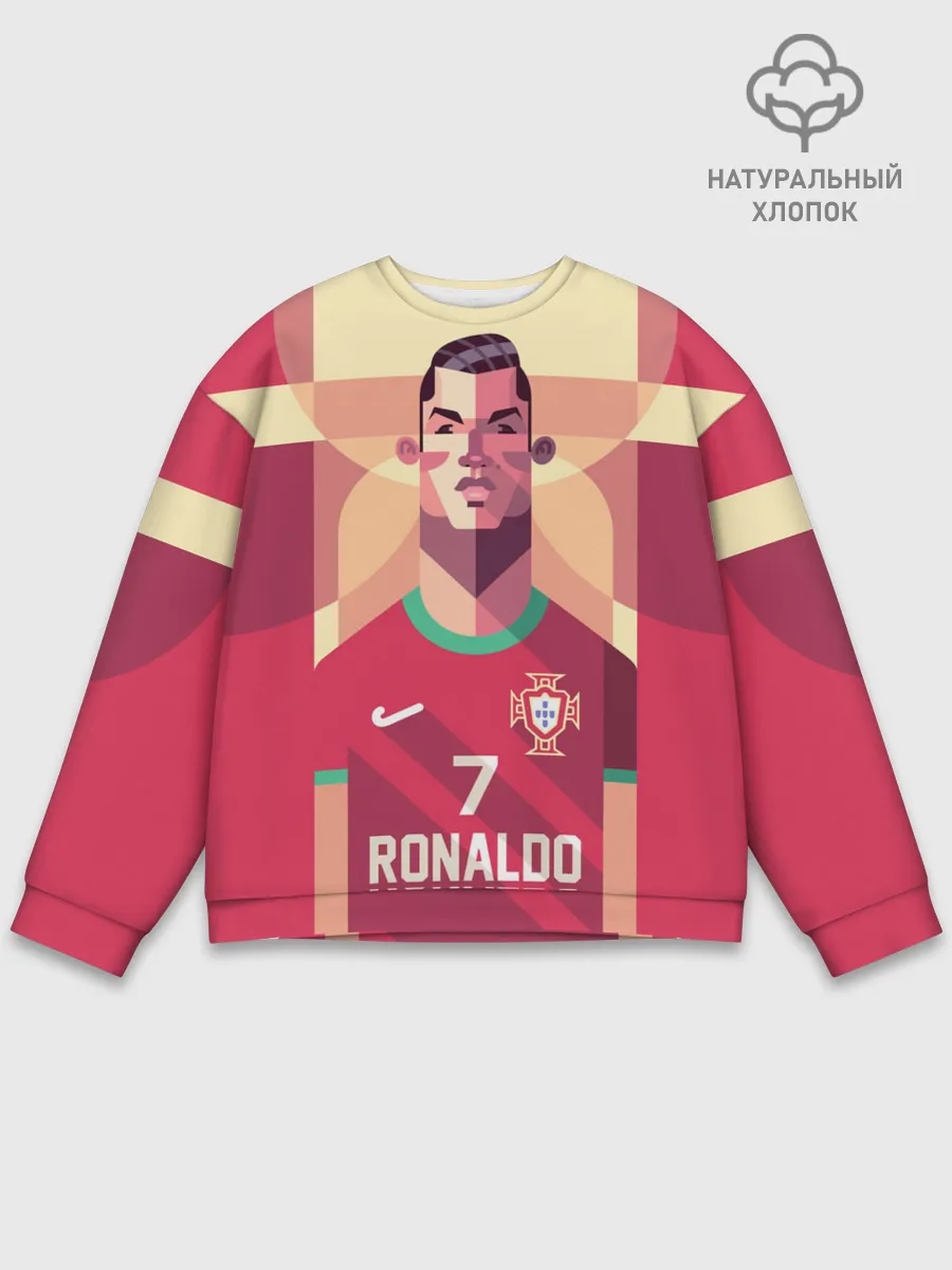Мужской свитшот базовый / Криштиану Роналду