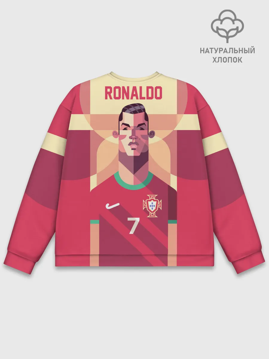 Мужской свитшот базовый / Криштиану Роналду
