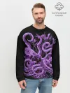 Мужской свитшот базовый / Фиолетовый Кракен