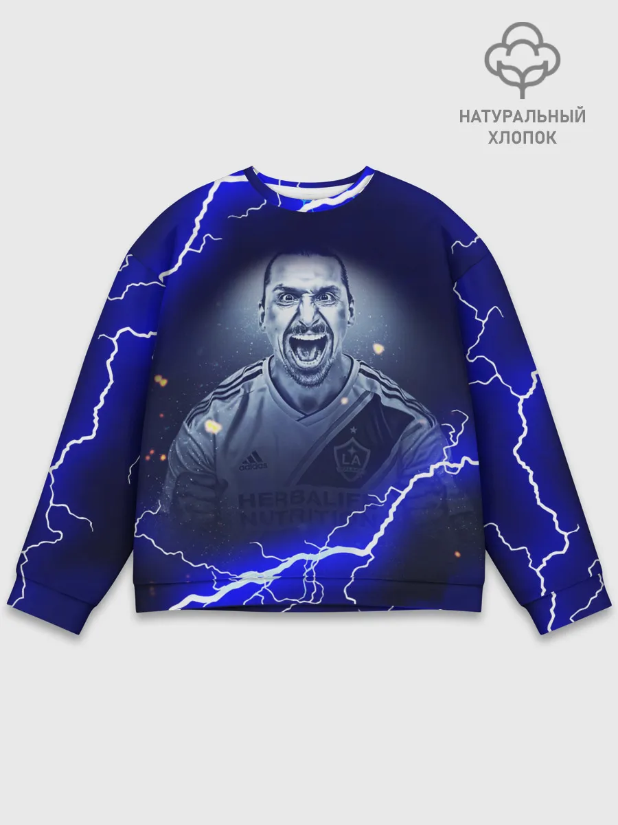 Мужской свитшот базовый / Златан Ибрагимович | ZLATAN