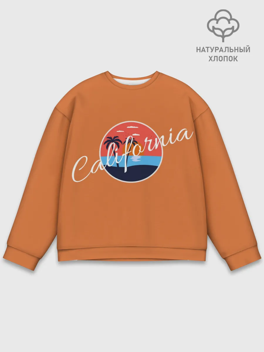 Мужской свитшот базовый / California