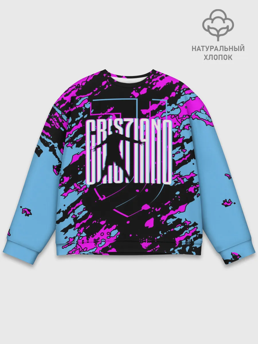 Мужской свитшот базовый / Криштиану Роналду