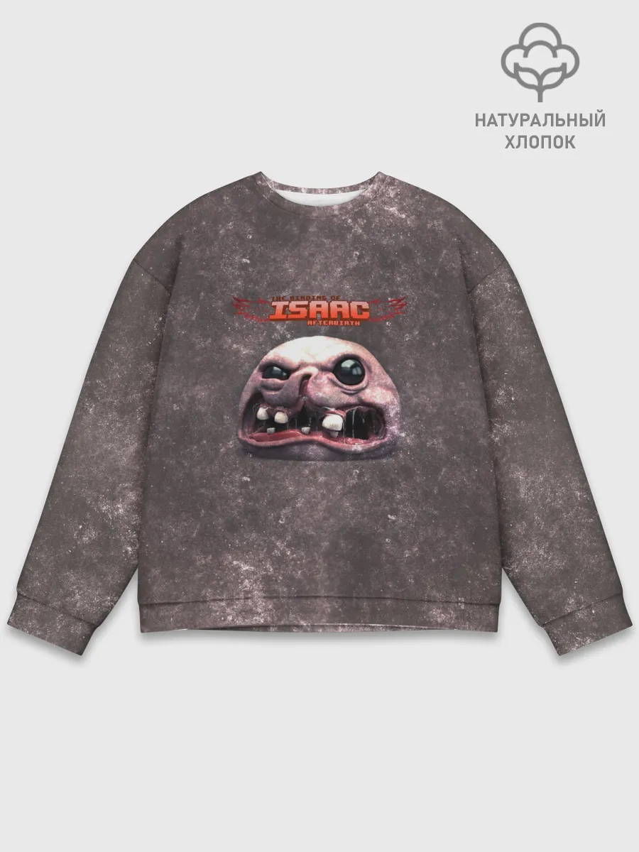 Мужской свитшот базовый / The Binding of Isaac | ГОЛОВА