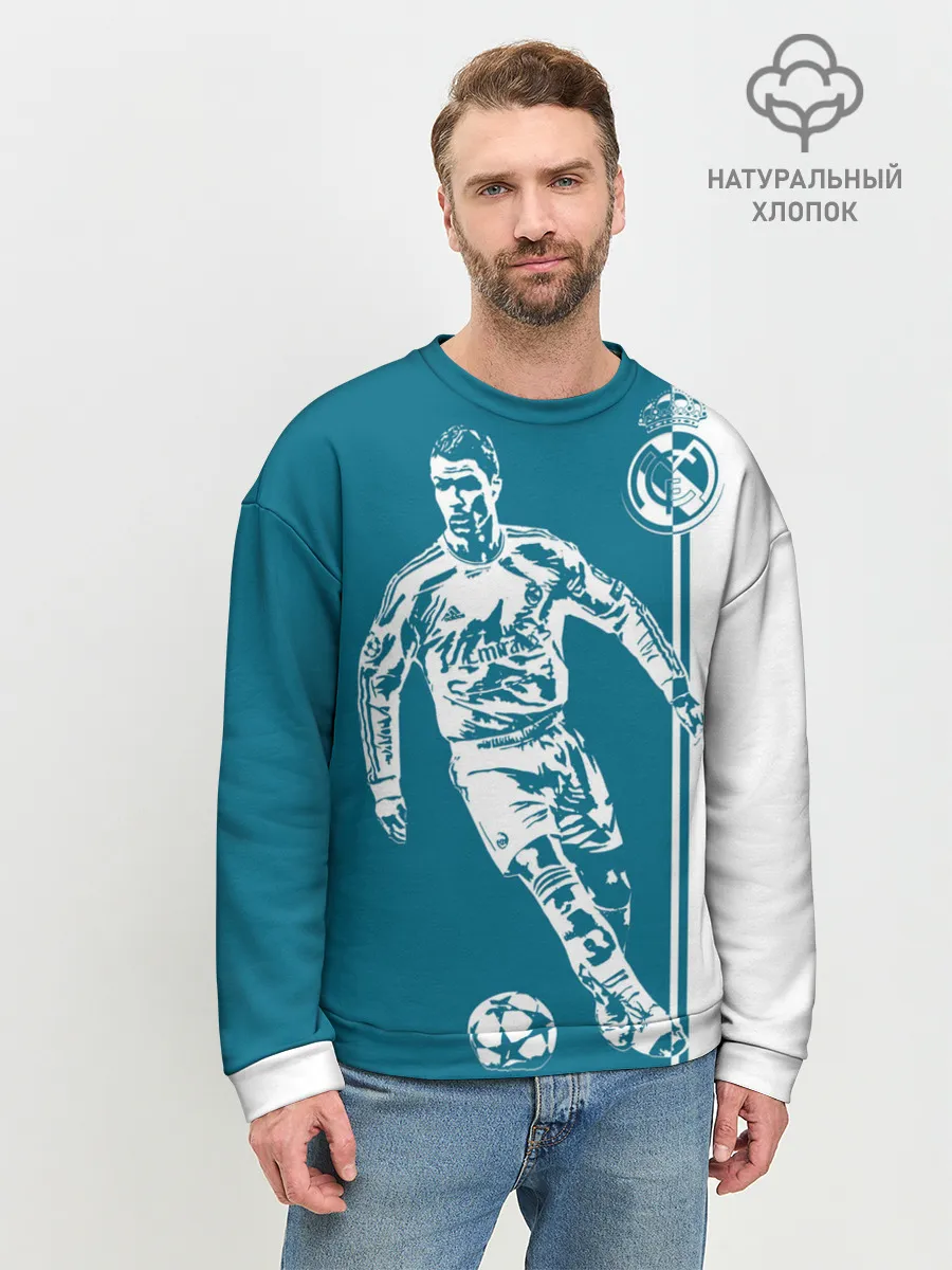 Мужской свитшот базовый / Криштиану Роналду