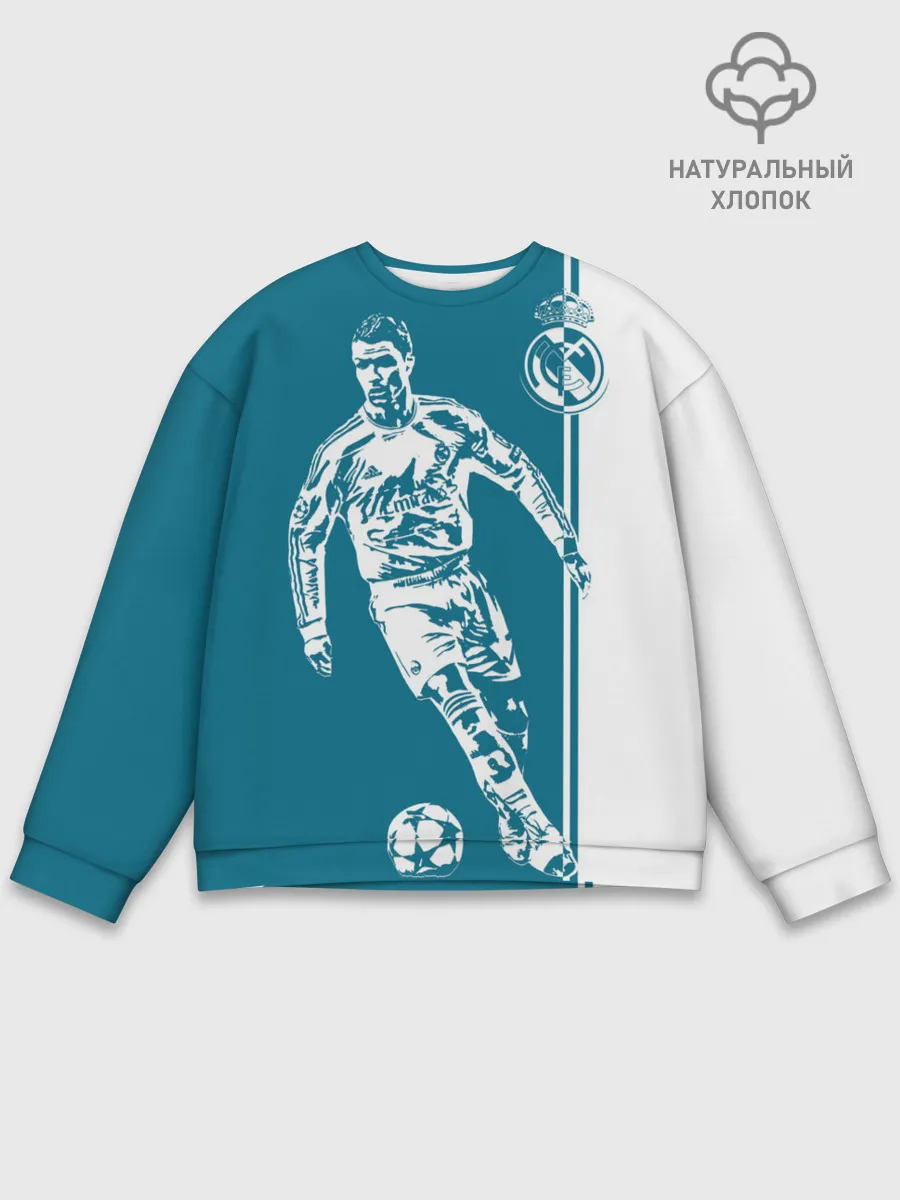 Мужской свитшот базовый / Криштиану Роналду