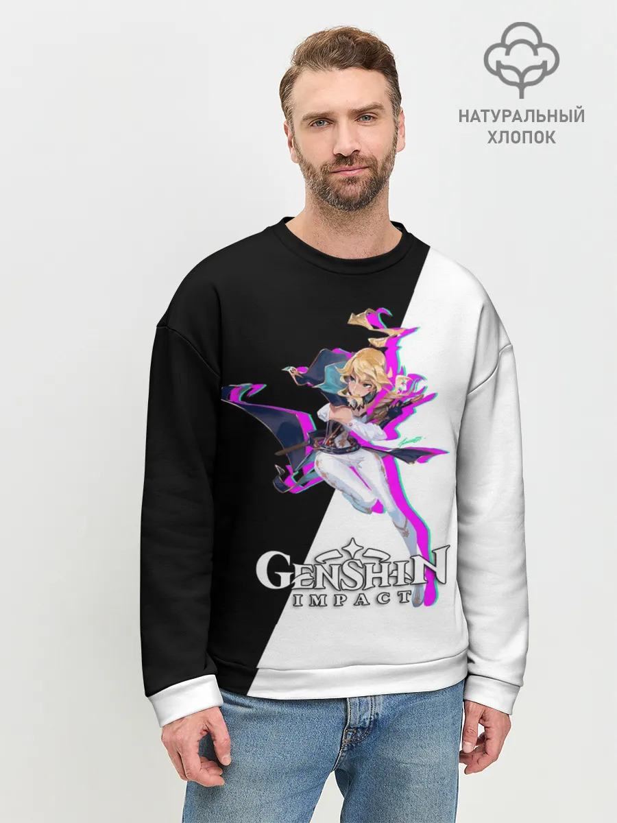 Мужской свитшот базовый / GENSHIN IMPACT / JEAN