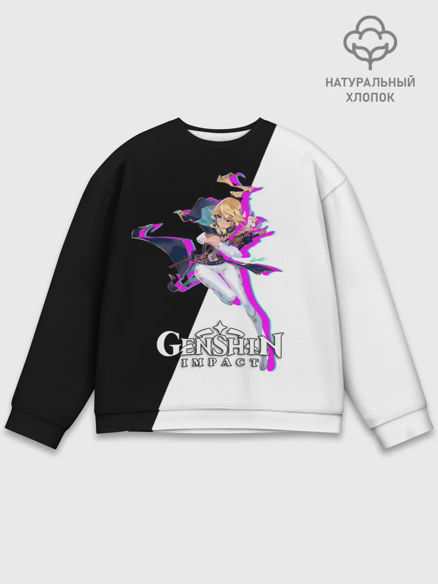 Мужской свитшот базовый / GENSHIN IMPACT / JEAN