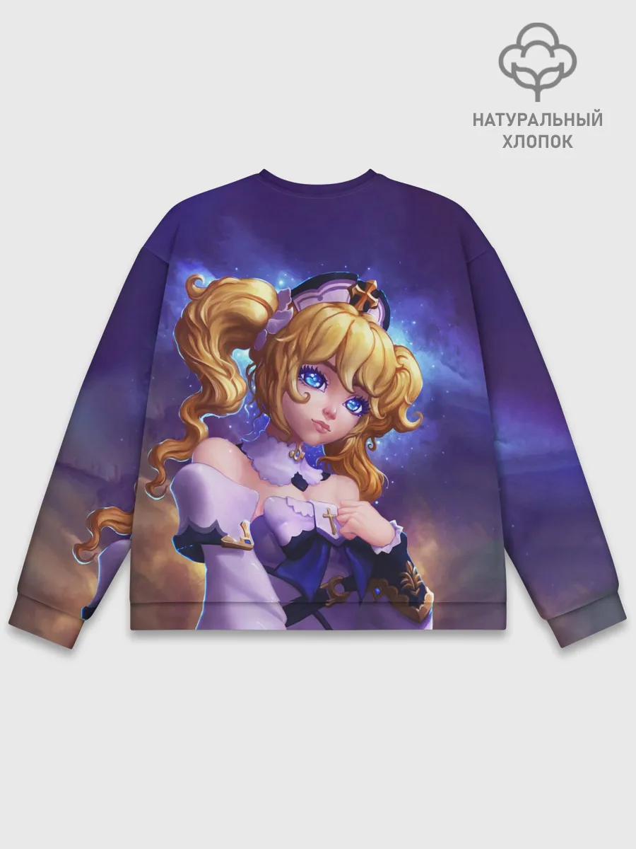 Мужской свитшот базовый / GENSHIN IMPACT / BARBARA
