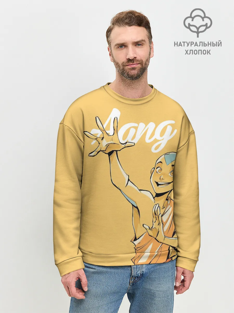 Мужской свитшот базовый / Aang last airbender