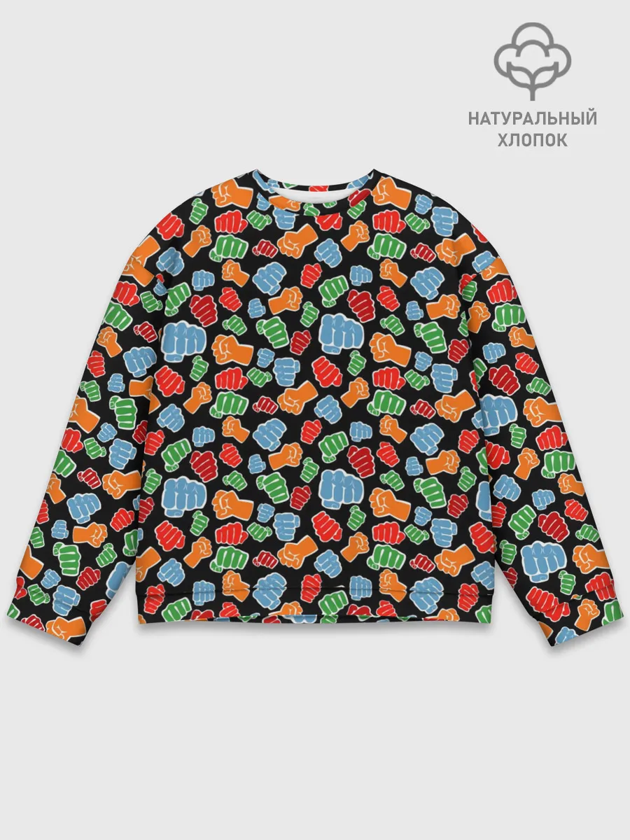 Мужской свитшот базовый / Бойцовский Клуб