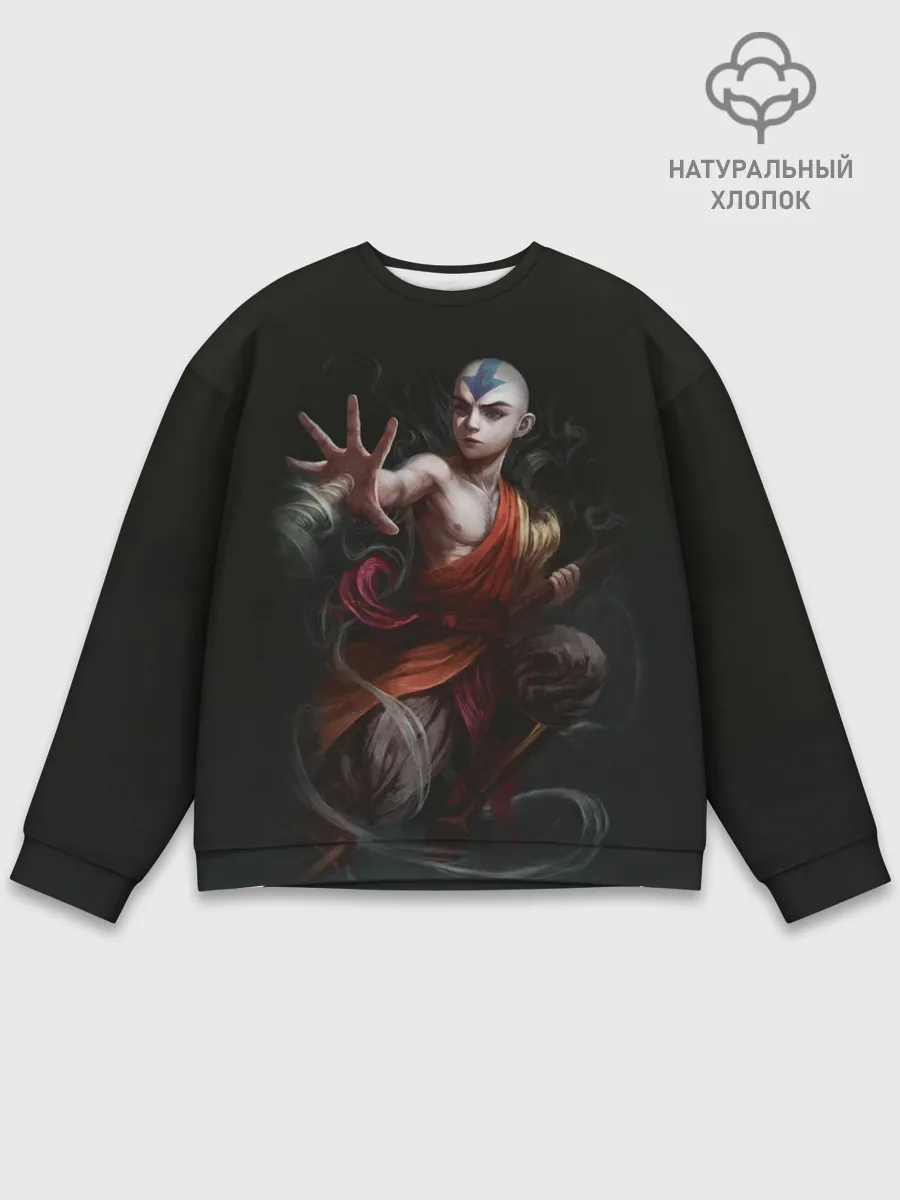 Мужской свитшот базовый / Аанг Аватар