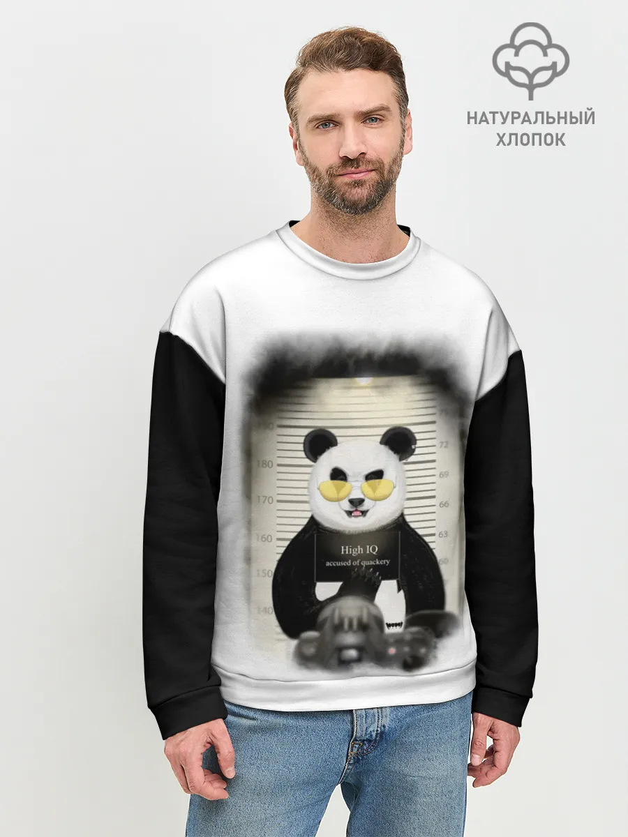 Мужской свитшот базовый / Yami: hight IQ 3D