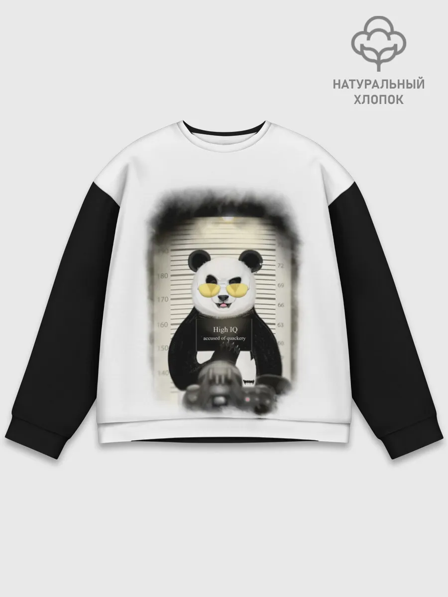 Мужской свитшот базовый / Yami: hight IQ 3D