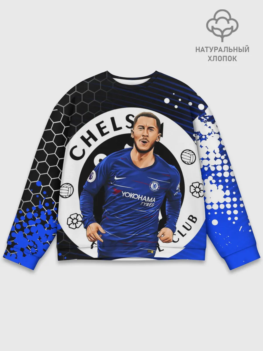 Мужской свитшот базовый / ЭДЕН АЗАР / CHELSEA / ЧЕЛСИ