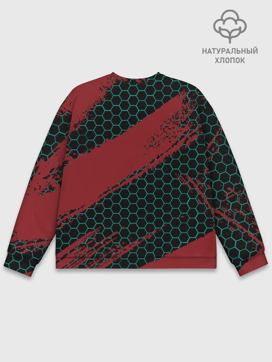 Мужской свитшот базовый / Liverpool: Мохамед Салах.