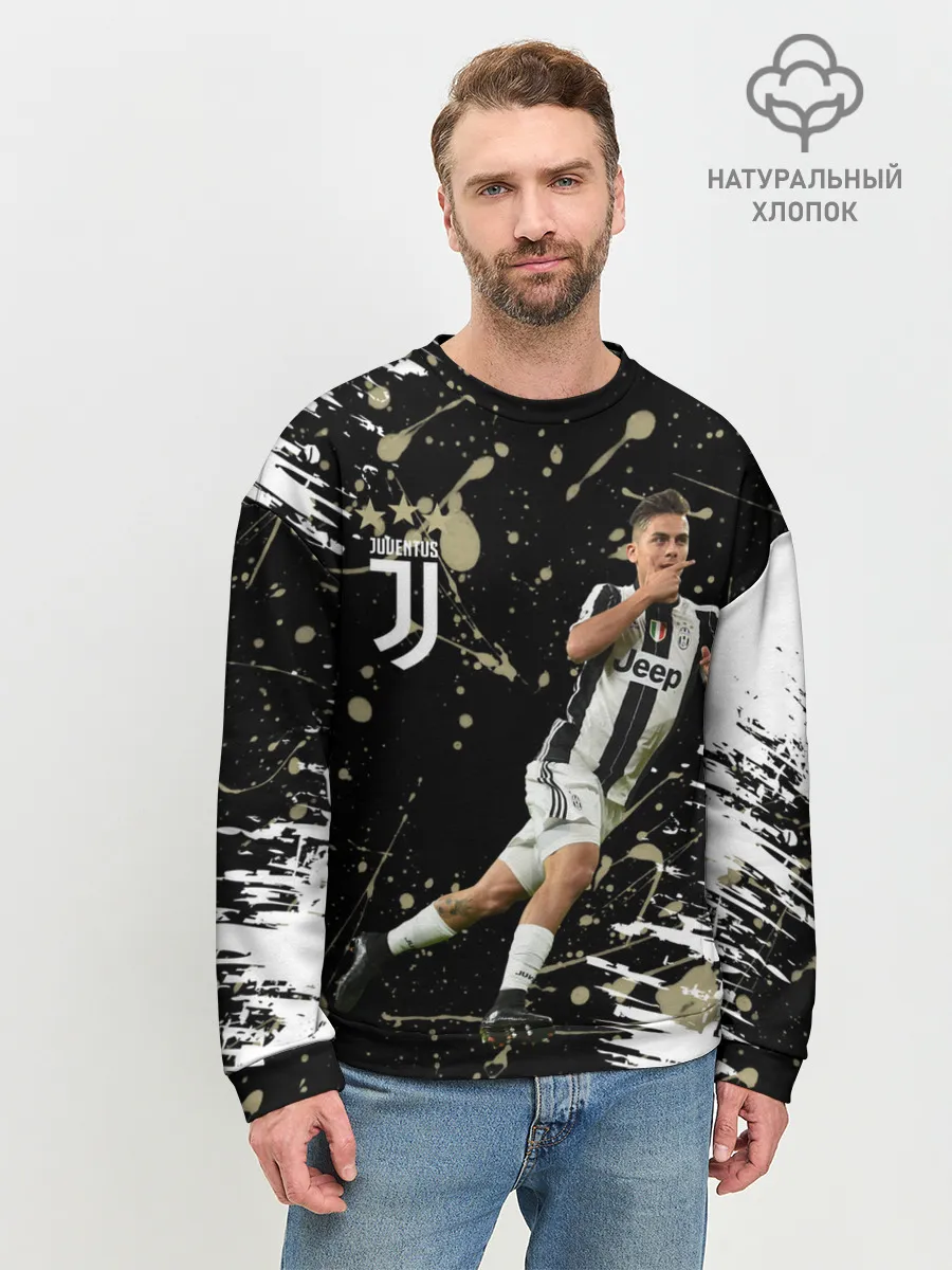 Мужской свитшот базовый / Juventus: Пауло Дибала.
