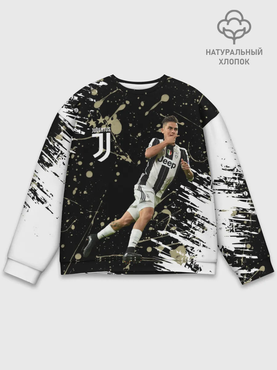 Мужской свитшот базовый / Juventus: Пауло Дибала.