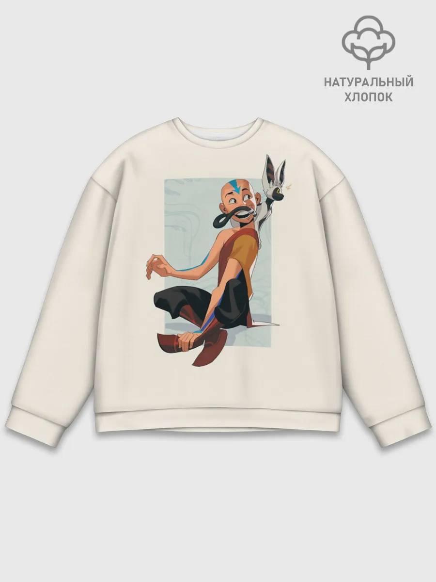 Мужской свитшот базовый / Aang avatar