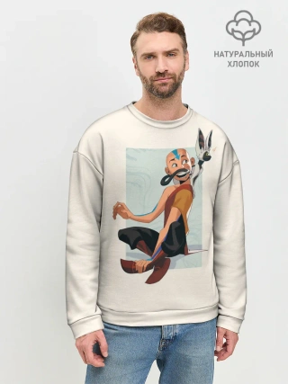 Мужской свитшот базовый / Aang avatar