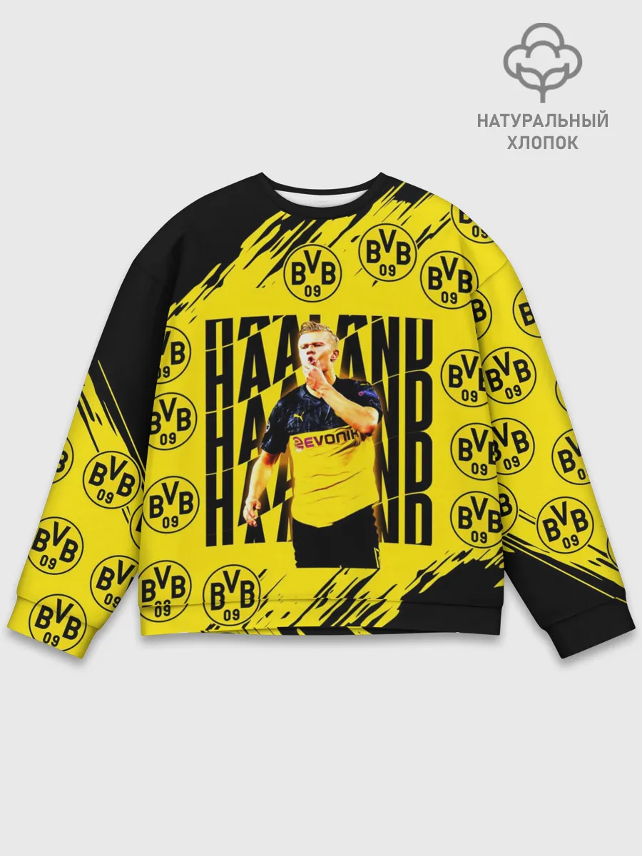 Мужской свитшот базовый / ЭРЛИНГ ХОЛАНД / ERLING HAALAND