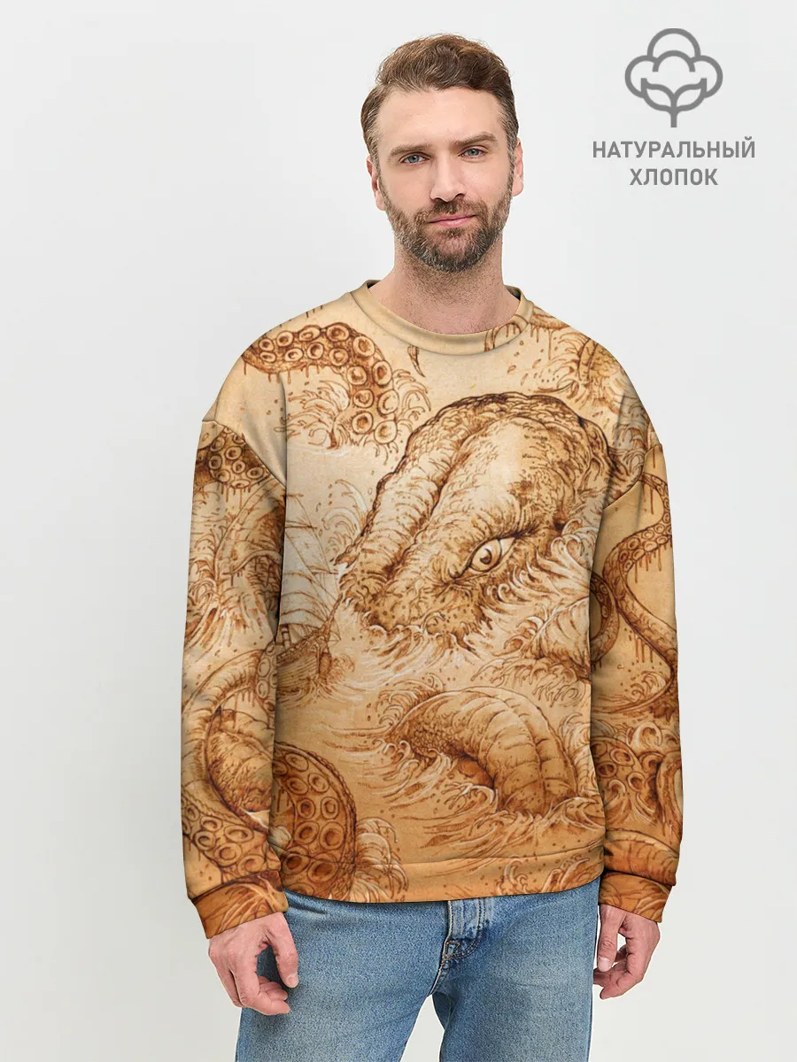 Мужской свитшот базовый / Кракен