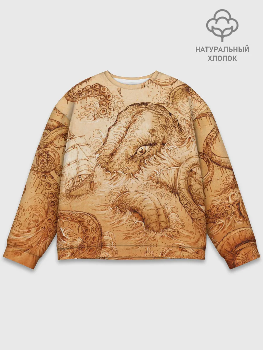 Мужской свитшот базовый / Кракен