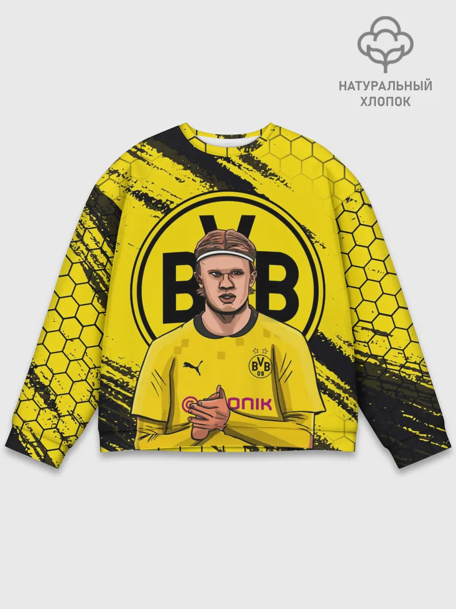 Мужской свитшот базовый / ЭРЛИНГ ХОЛАНД / ERLING HAALAND