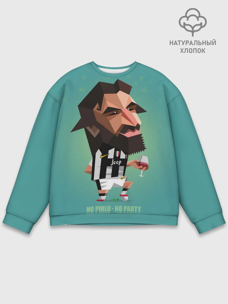 Мужской свитшот базовый / Андреа Пирло