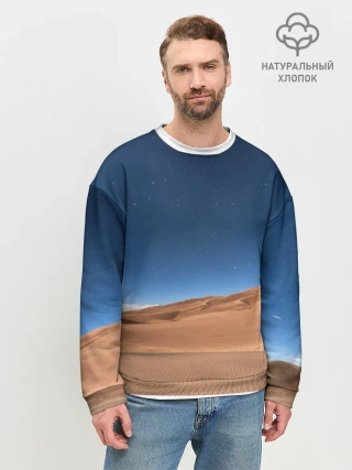 Мужской свитшот базовый / Пустыня